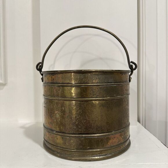 French Copper patina champagne bucket ice bucket Thevenot Jean-Paul Ice Bucket - Picture 6 of 9